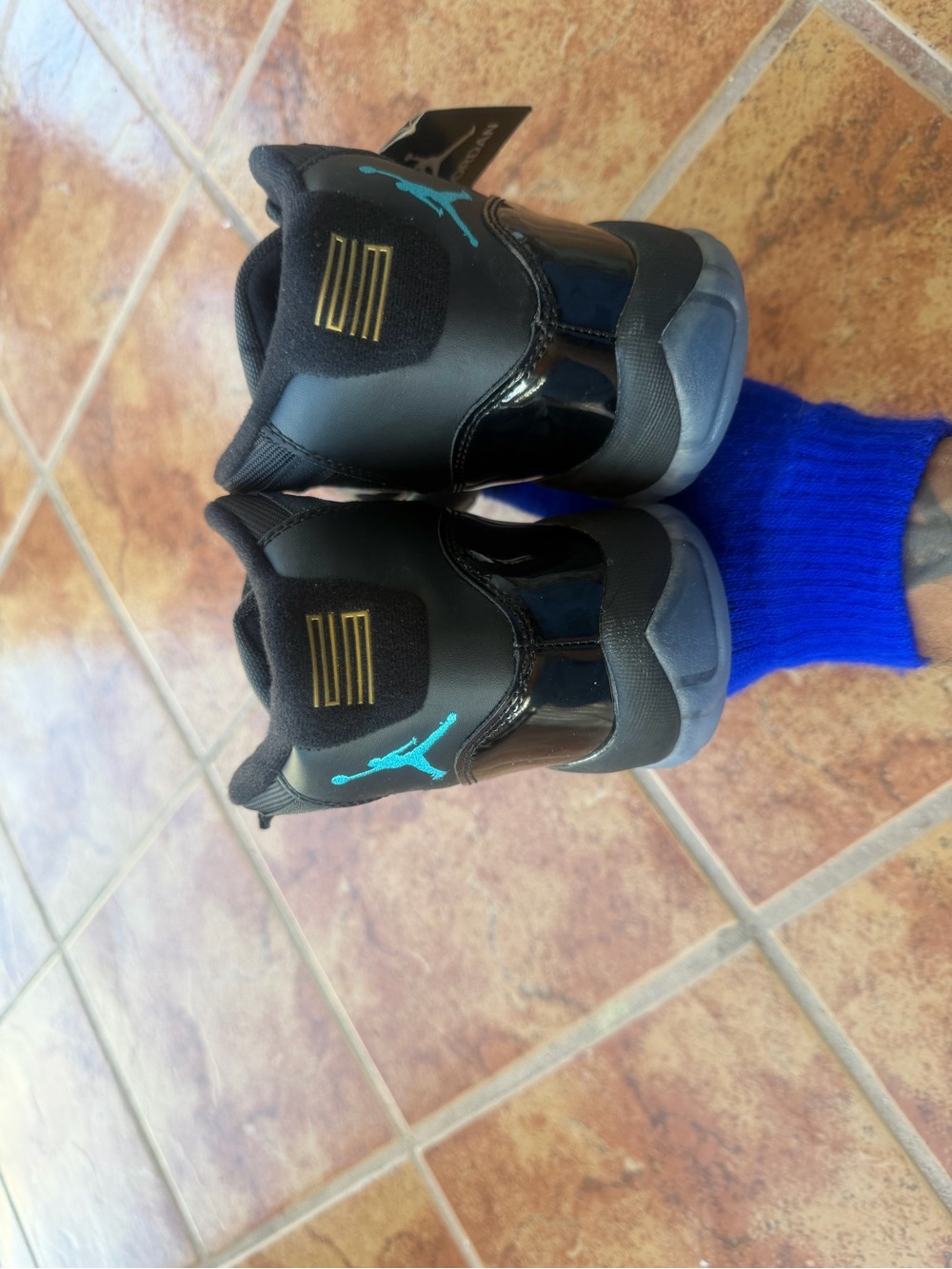 Size 9.5 Men’s And Women’s 11 - Jordan Retro 11 Gamma Blue 2025 - Picture 5 of 7